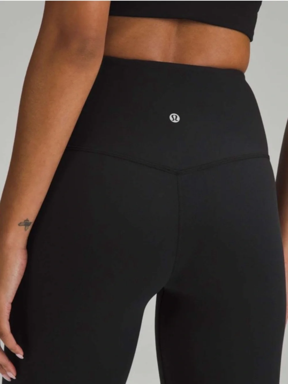 NWT Lululemon Align Zip Front Legging 25” - Black - Size 2